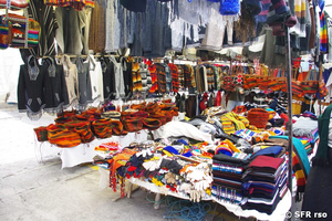 Marktstand in Saquisilí