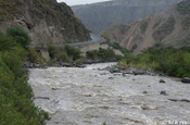 Chota Fluss bei Salinas, Ecuador