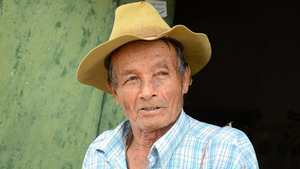 Einheimischer in Guane Kolumbien