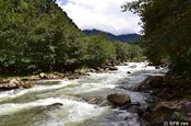 Fluss bei Guango Lodge Ecuador