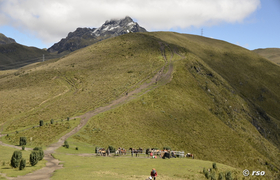 Vulkan Rucu Pichincha Ecuador