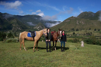 Green Horse Ranch Reiten Ecuador 