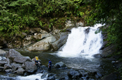 Wasserfall Cascadas in Ecuador
