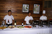 Abendessen Sani Lodge Ecuador