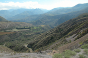 Trockenbereich nahe Salinas, Ecuador