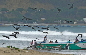 Hafen Puerto López