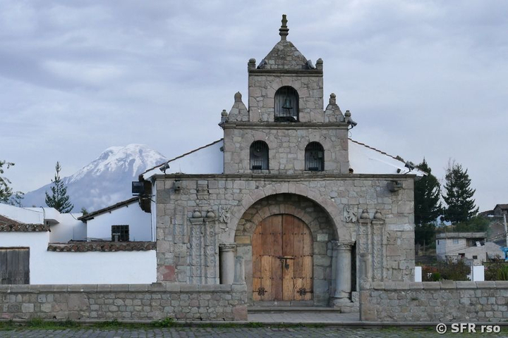 Balbanera Kirche Chimborazo in Ecuador