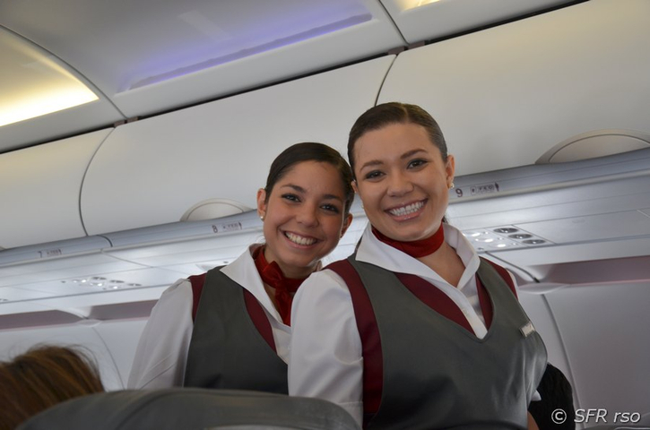 Ecuadorianische Stewardessen 