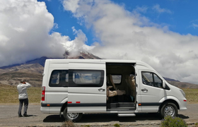 Touristisches Fahrzeug Ecuador