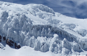 Gletscher am Chimborazo