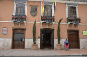 Hotel Santa Lucia Eingang Ecuador