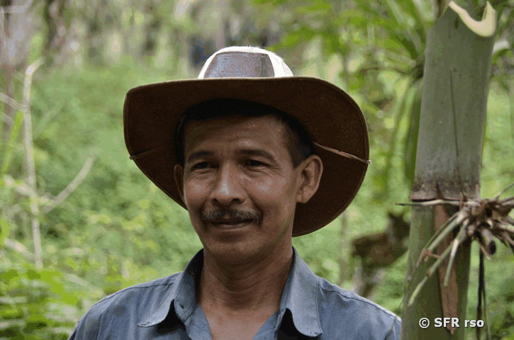 Nico Fuehrer im Reservat La Perla in Ecuador