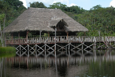 Bootshaus Sacha Lodge Ecuador