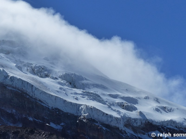 Gletscher am Chimborazo