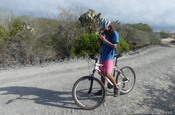  Biking Fotostopp Insel Isabela Galápagos