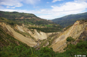 Berglandschaft bei Riobamba, Ecuador