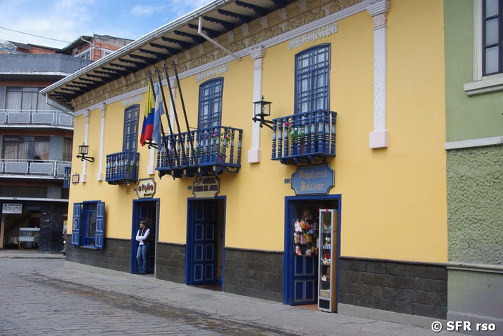 Kolonialhaus Posado del Angel in Cuenca, Ecuador
