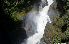 Wasserfall Pailón del Diablo