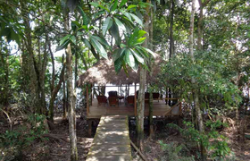 Lounge der Siona Lodge