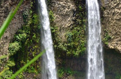 Manto de la Novia Wasserfall in Ecuador