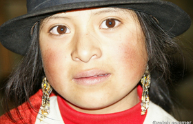 Indigenes Mädchen
