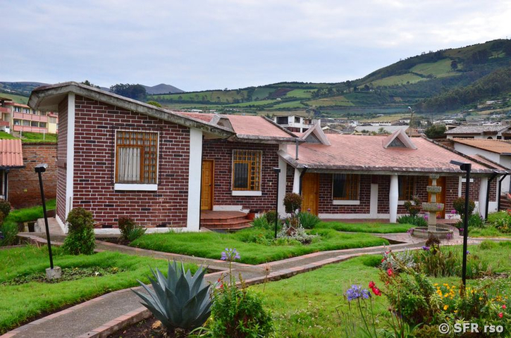 Garten Casa del Sol in Ecuador 