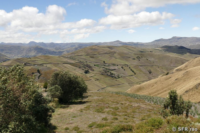 Landschaft bei Quilotoa