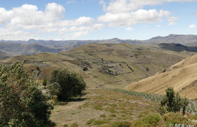 Landschaft bei Quilotoa