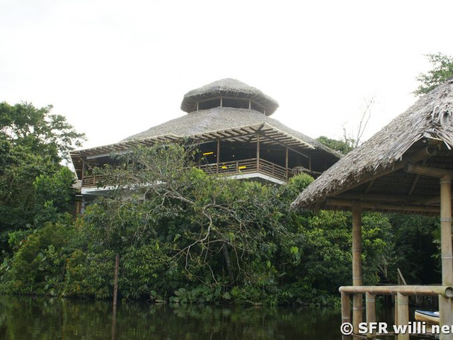 Restaurant der La Selva Lodge