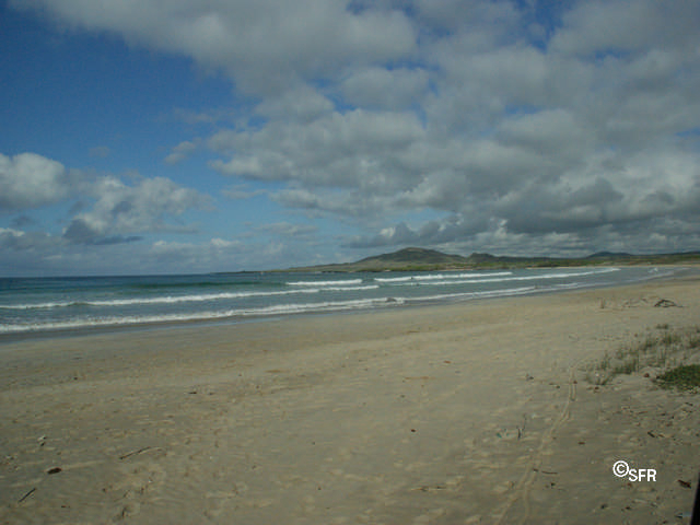 trand bei Puerto Villamil