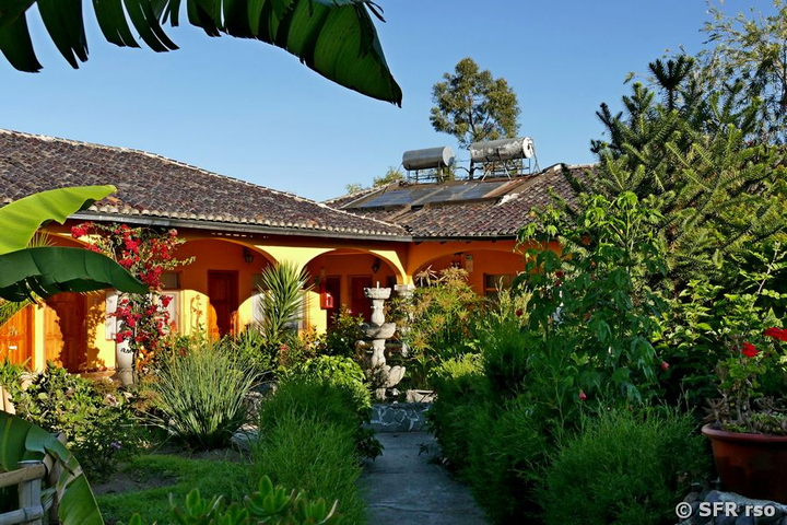 Garten Hosteria Sommergarten Ecuador