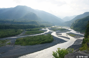 Pastaza Fluss bei Puyo in Ecuador