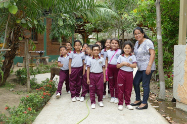 Sathya Sai Schule Ecuador Kindergruppe