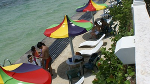 Liegestrand Isla de Rosario