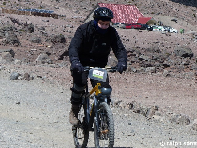 Downhill biking