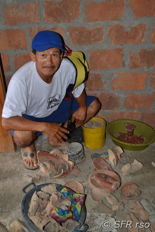 Diverse Keramikfunde, Ecuador