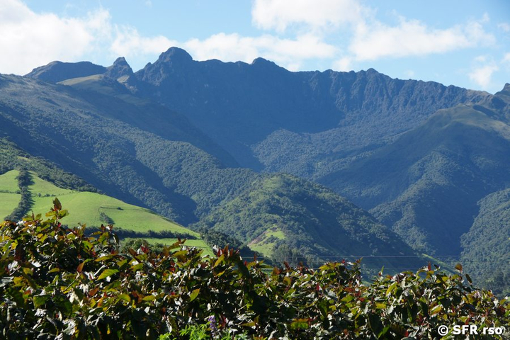 Landschaft am Pasochoa, Ecuador