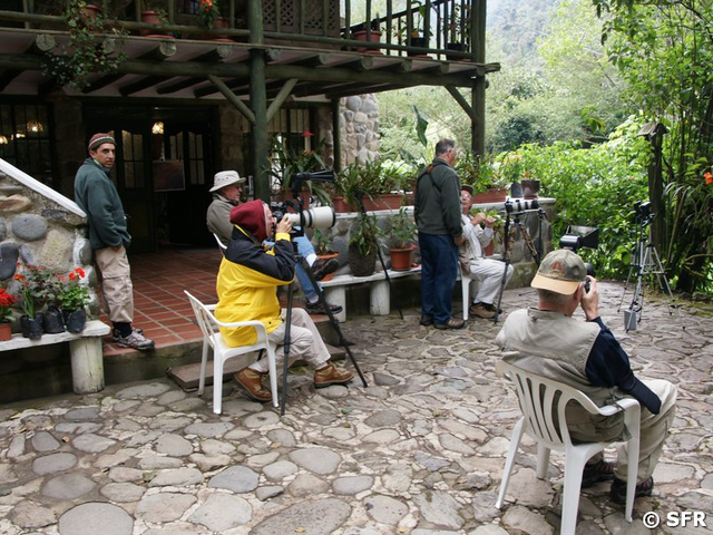Bird Watchers in der Guango Lodge