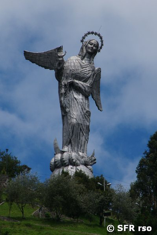 Jungfrau von Quito auf Panecillo, Ecuador