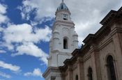 Kirche El Quinche in Ecuador