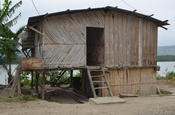 Fischerhütte in Ecuador 