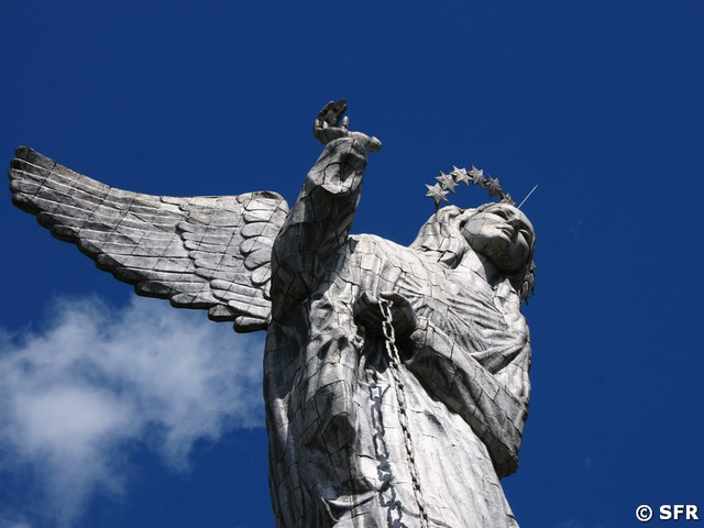 Statue La Virgen auf dem Panecillo