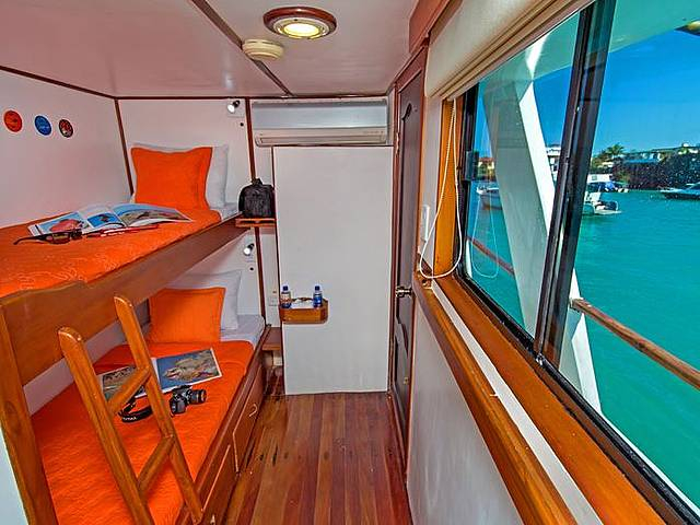 M/Y Aqua Galapagos Kabine