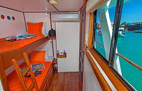 M/Y Aqua Galapagos Kabine