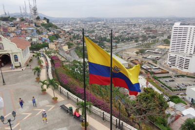 Flagge in Guayaquil