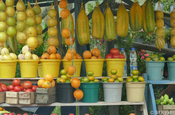 Früchtestand in Ecuador