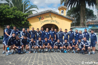 Fussballmannschaft in Ecuador