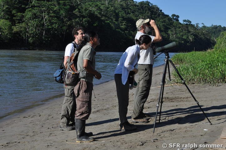 Birding mit Stativ in Ecuador