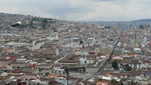 Panorama Quito Stadt Ecuador