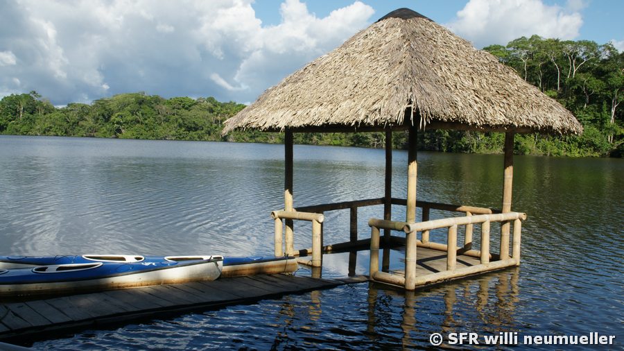 La Selva Lodge Anlegestelle